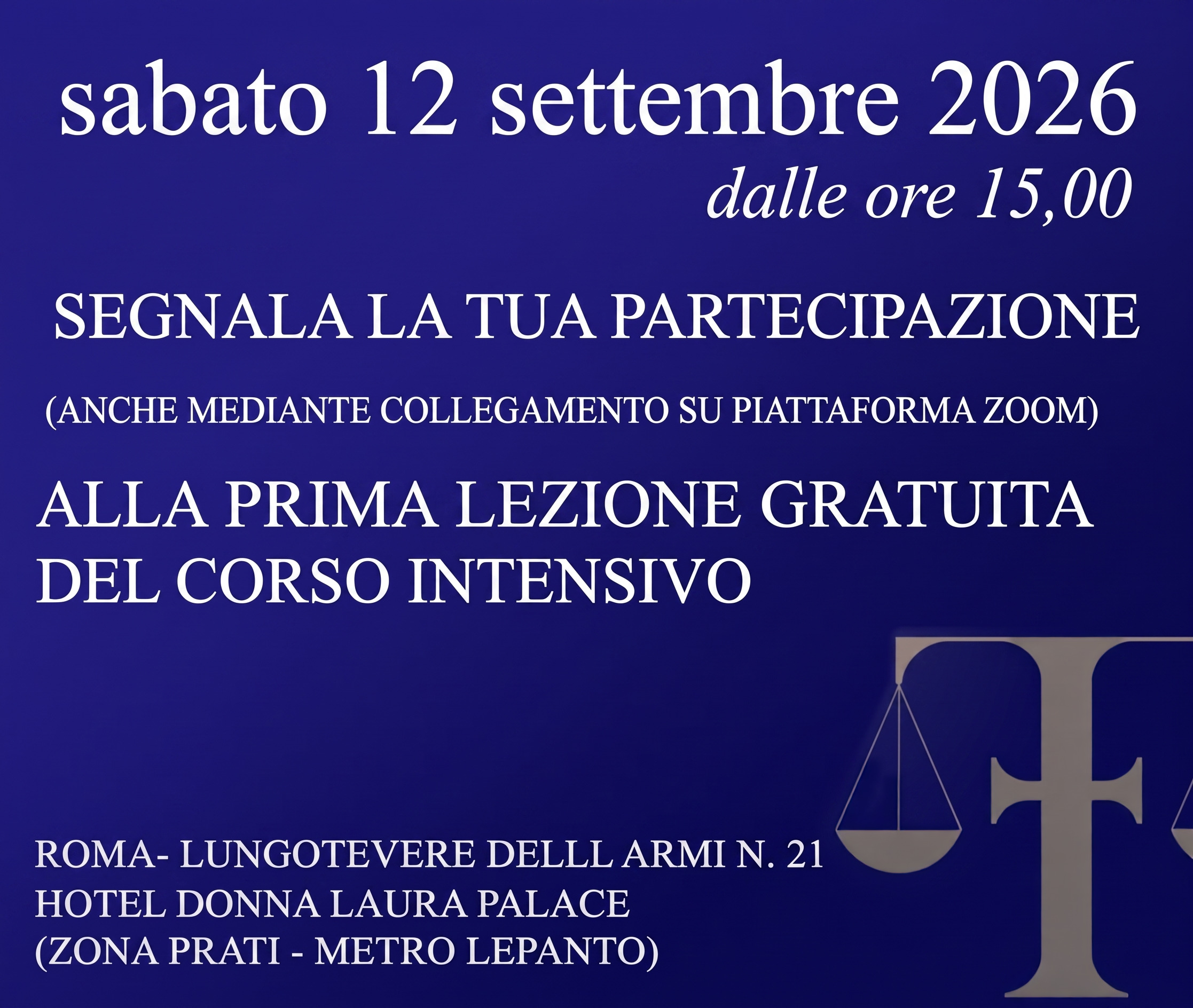 Futuro Forense corso avvocato Roma